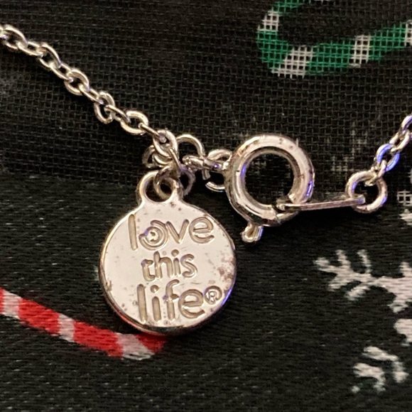 Love This Life: Faith, Hope & Love Charm Necklace - Picture 5 of 6